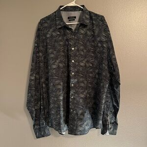 Bugatchi 2Xl long sleeve button down. 100% Cotton